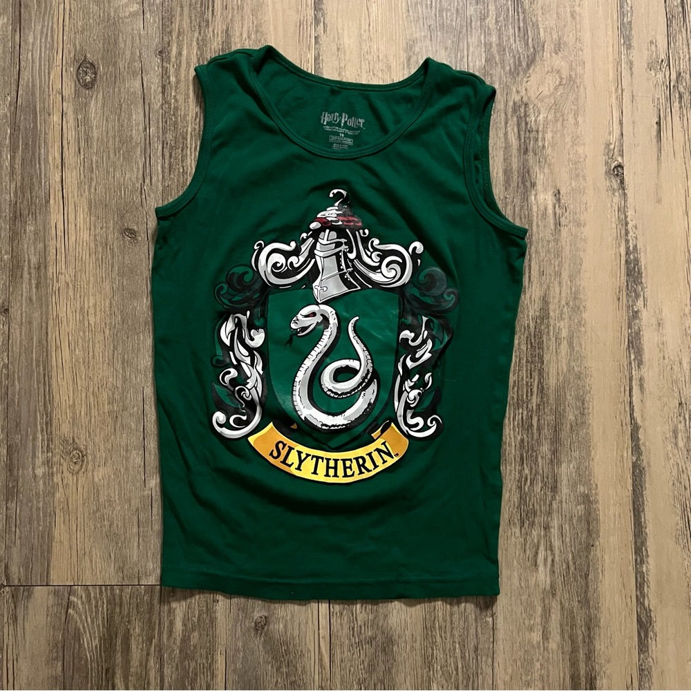 ❌SOLD❌ Harry Potter Slytherin Green Tank Top